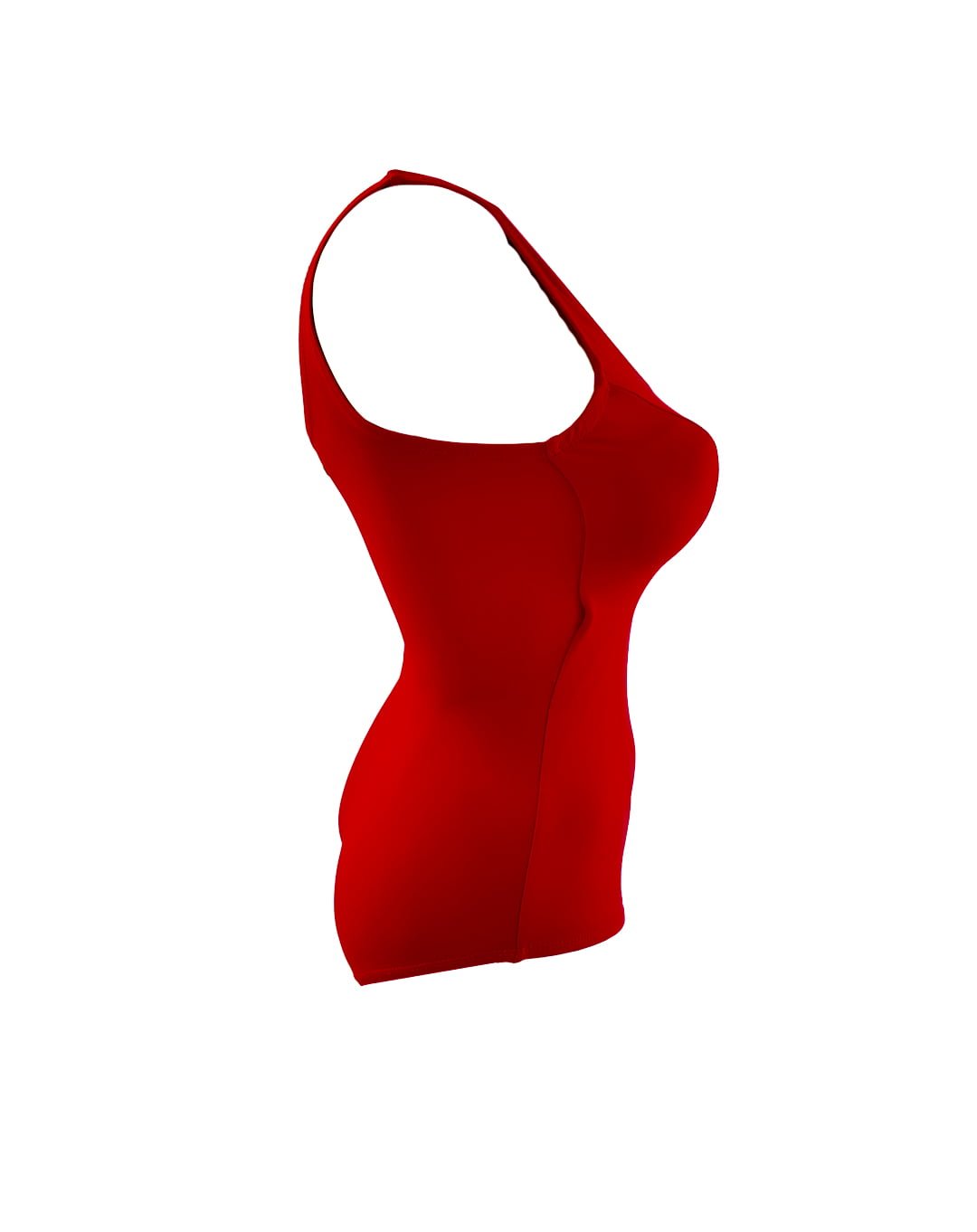 Vestido Unicolor Control de Abdomen - Imagen 12